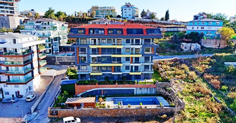 Neubau 3 Zimmer Wohnung Alanya Kestel Erstbezug