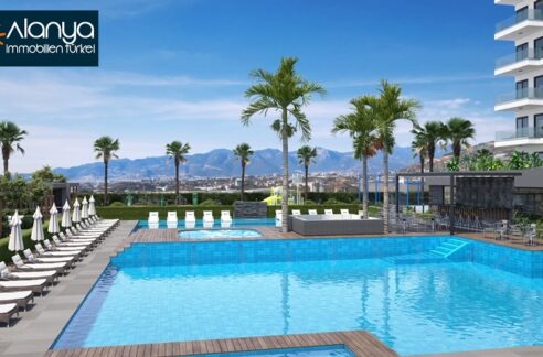 Neubau Luxus Wohnung mit Meerblick Alanya 125.000 Euro 1