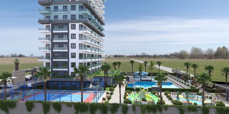 Neubau Luxus Wohnung mit Meerblick Alanya 125.000 Euro 2