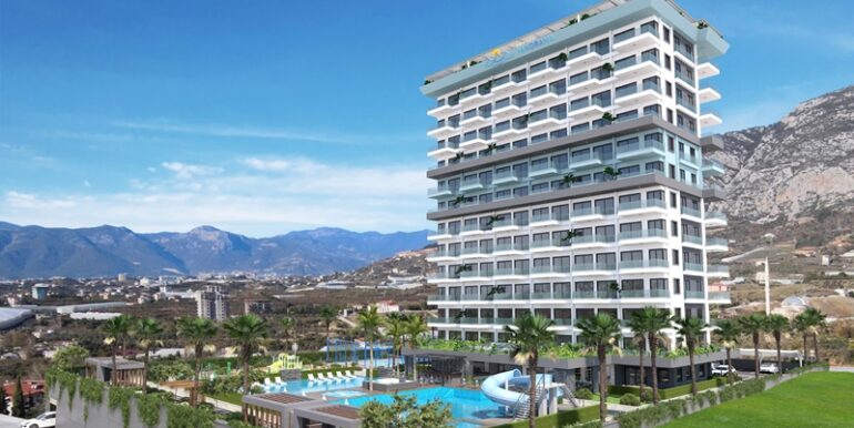 Neubau Luxus Wohnung mit Meerblick Alanya 125.000 Euro 3