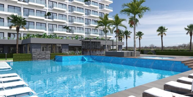 Neubau Luxus Wohnung mit Meerblick Alanya 125.000 Euro 4