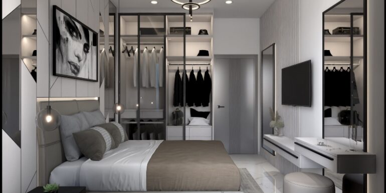 Neubau Luxus Wohnung mit Meerblick Alanya 125.000 Euro 7