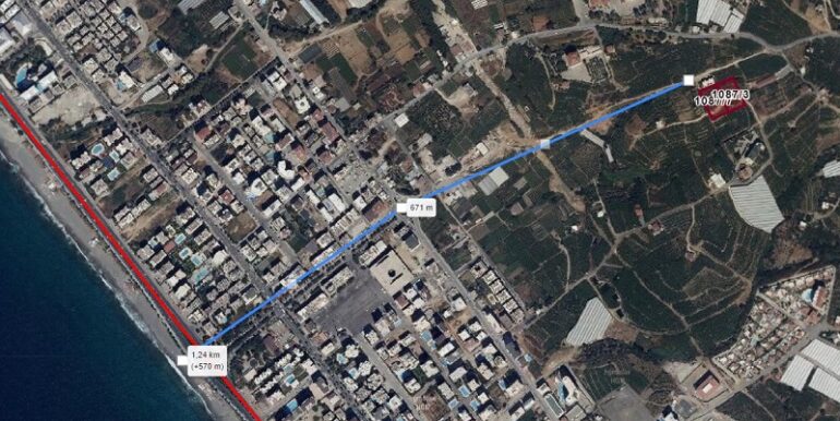 Neubau Luxus Wohnung mit Meerblick Alanya 125.000 Euro 38