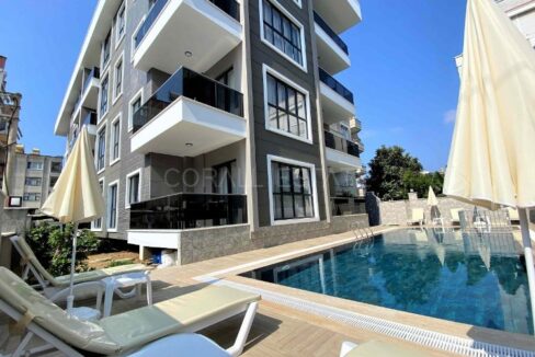 3 Zimmer Neubau Wohnung Strandnahe Alanya Zentrum 1