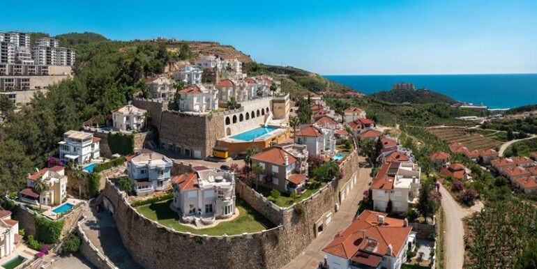 Alanya Meerblick Villa Auf Langzeit zu Vermieten 1