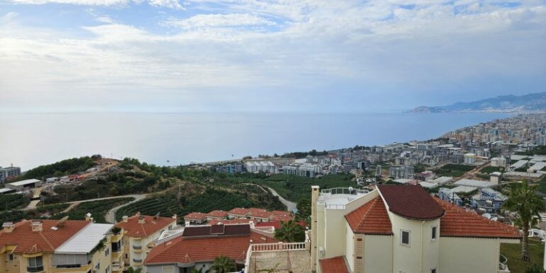 Alanya Meerblick Villa Auf Langzeit zu Vermieten 23