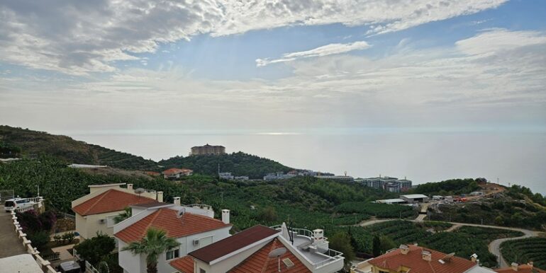 Alanya Meerblick Villa Auf Langzeit zu Vermieten 34