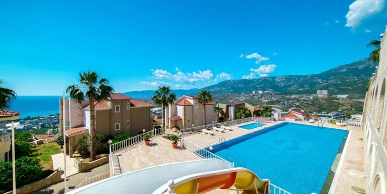 Alanya Meerblick Villa Auf Langzeit zu Vermieten 42