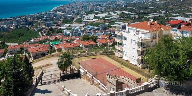 Alanya Meerblick Villa Auf Langzeit zu Vermieten 44