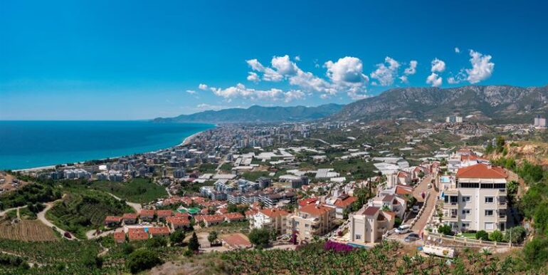 Alanya Meerblick Villa Auf Langzeit zu Vermieten 47