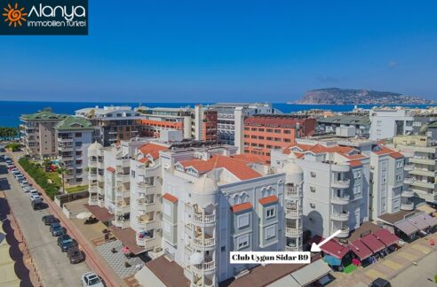 Charmante 3 Zimmer Wohnung in Oba Alanya
