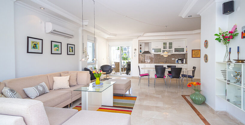 Charmante 3 Zimmer Wohnung in Oba Alanya