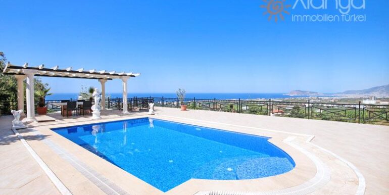 Grosse Private Villa mit Einliegerwohnung Alanya Kestel 21