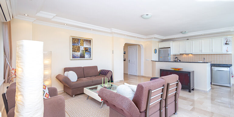 Meerblick Wohnung 3 Zimmer Alanya Tosmur 130.000 Euro 16