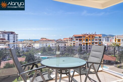 Meerblick Wohnung im Luxus Resisence Alanya