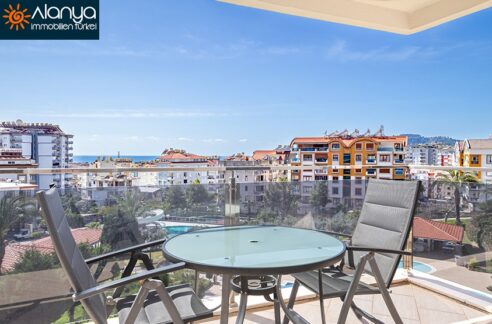 Meerblick Wohnung im Luxus Resisence Alanya