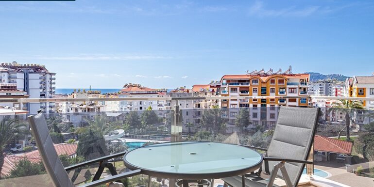 Meerblick Wohnung im Luxus Resisence Alanya 1