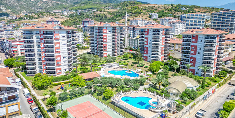 Meerblick Wohnung im Luxus Resisence Alanya 2