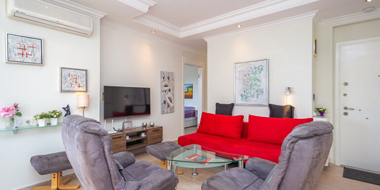Meerblick Wohnung im Luxus Resisence Alanya 7