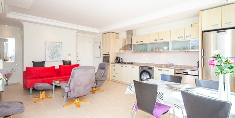 Meerblick Wohnung im Luxus Resisence Alanya 8