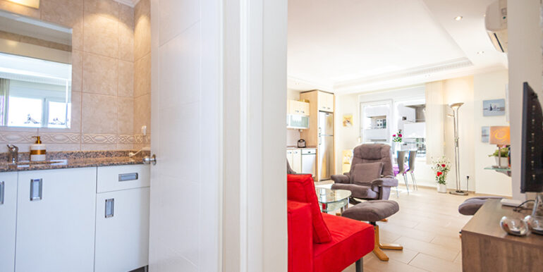 Meerblick Wohnung im Luxus Resisence Alanya 9