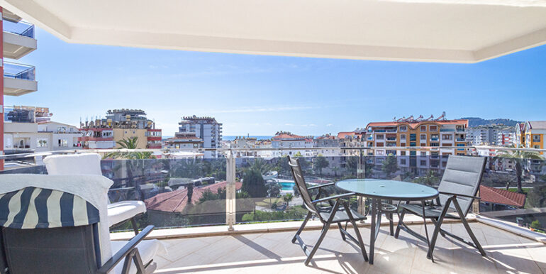 Meerblick Wohnung im Luxus Resisence Alanya 12