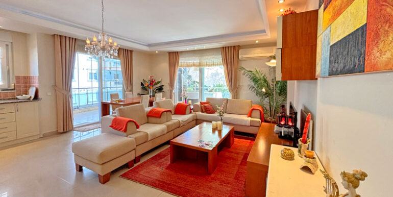 Strandnahe Schöne 3 Zimmer Residence Wohnung in Alanya 4