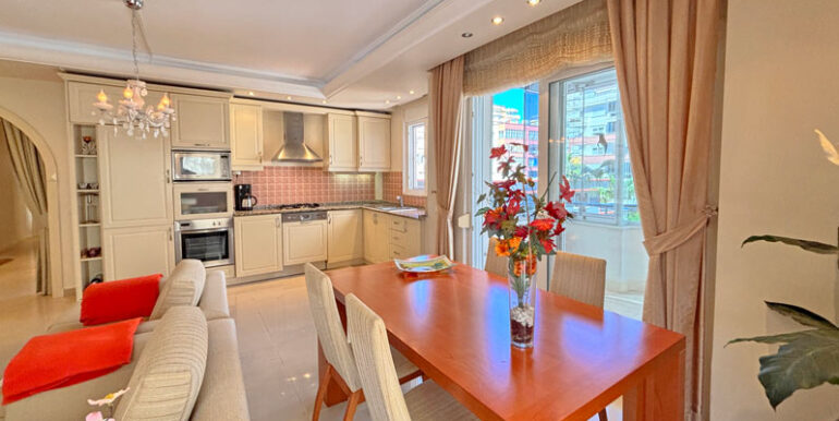 Strandnahe Schöne 3 Zimmer Residence Wohnung in Alanya 5
