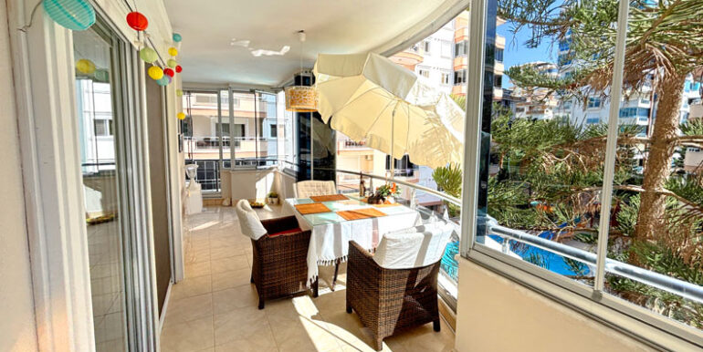 Strandnahe Schöne 3 Zimmer Residence Wohnung in Alanya 11