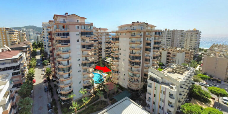Strandnahe Schöne 3 Zimmer Residence Wohnung in Alanya 34