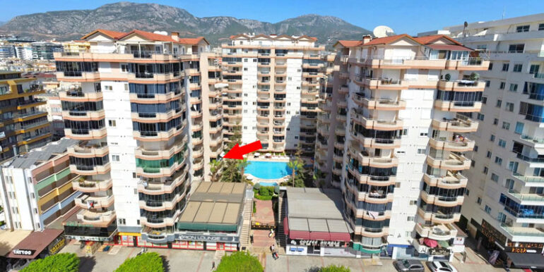 Strandnahe Schöne 3 Zimmer Residence Wohnung in Alanya 36