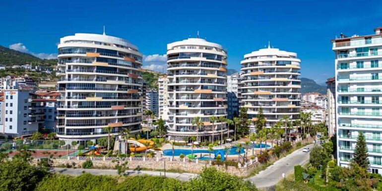 3 Zımmer Luxus Residence Wohnung Alanya 145.000 Euro Einzugsbereit 7
