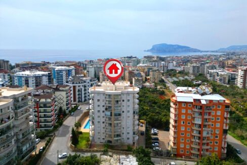 3 Zimmer Wohnung Alanya für 125.000 EURO
