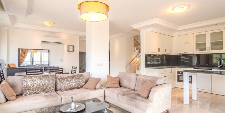 Alanya Penthouse mit Wald und Meerblick für 139.000 EURO