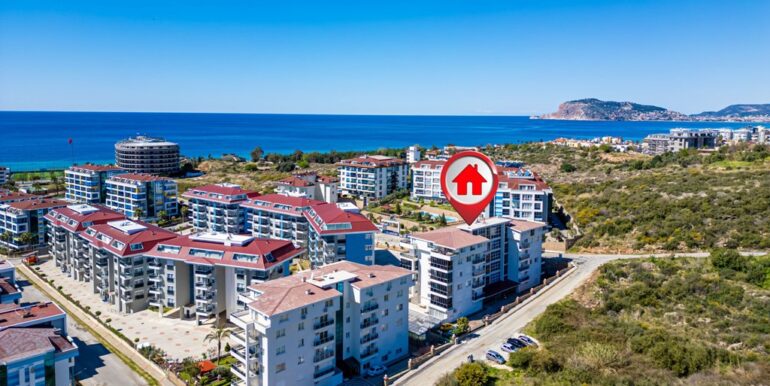 Alanya Strandnahe Luxus Residence Wohnung 99.000 Euro 2