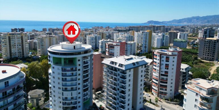 Meerblick Penthouse Wohnung Alanya Strandnah 82.000 EURO 1